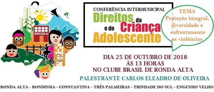Conferência Intermunicipal dos direitos das crianças e adolescentes