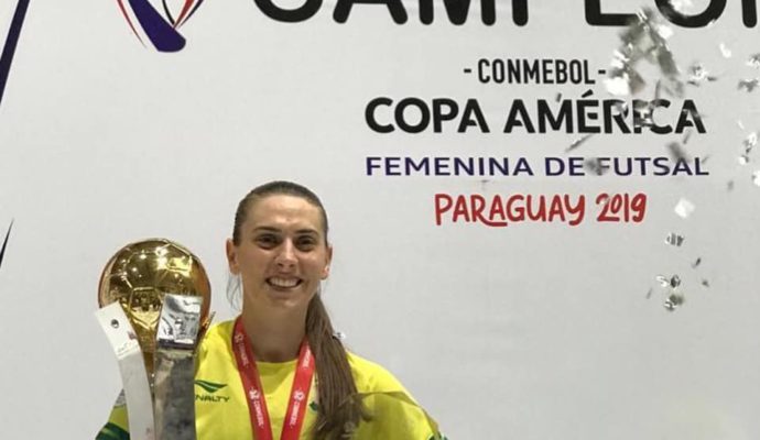 Constantinense é Hexacampeã e goleadora da Copa América 2019