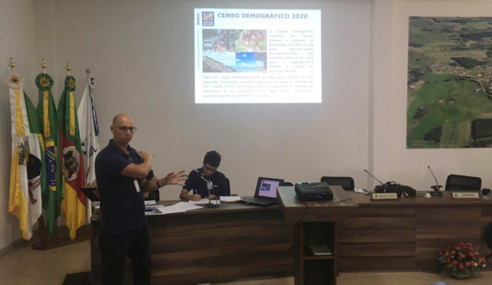 IBGE Carazinho realiza reunião para planejar o CENSO 2020 em Constantina