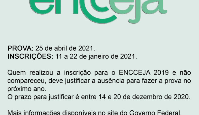 ENCCEJA 2020