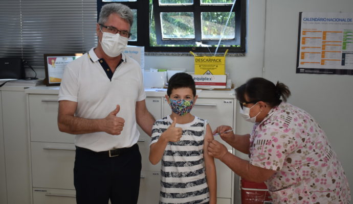 COVID-19: Inicia vacinação de crianças no município