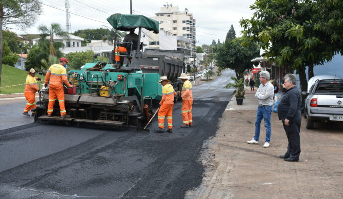 Retomadas obras de recapeamento do Pavimenta RS