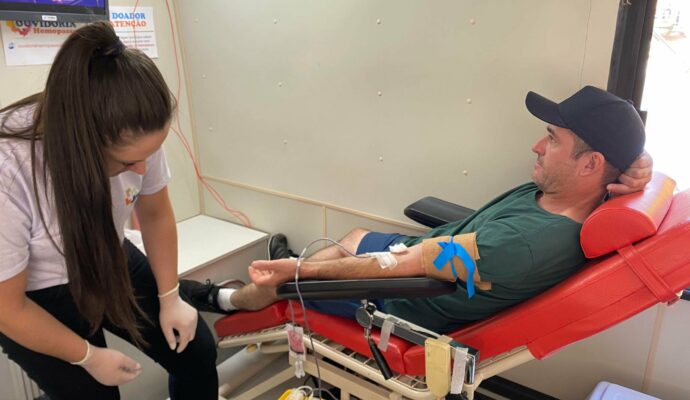 Campanha de doação de sangue acontece hoje em Constantina